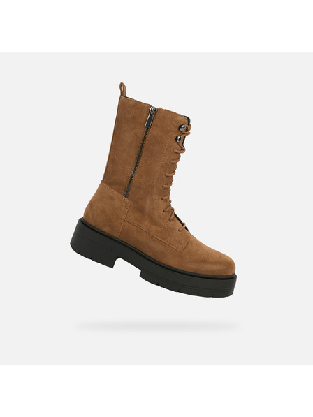 Geox Braune Damen-Stiefeletten Geox Spherica EC7