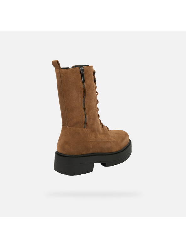 Geox Braune Damen-Stiefeletten Geox Spherica EC7