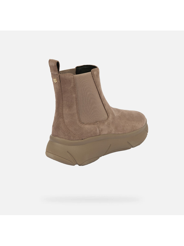 Geox Beige Damen-Stiefeletten Geox Nebula 2.0 X