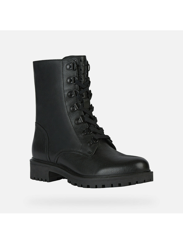 Geox Schwarze Damen-Stiefeletten Geox Hoara
