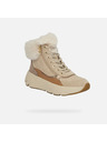 Geox Beige Damen-Stiefeletten Geox Diamanta