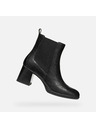 Geox Schwarze Damen-Ankle Boots Geox Walk Pleasure 55
