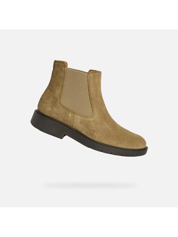 Geox Beige Damen Geox Spherica EC1 Stiefelette