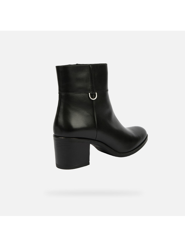 Geox Schwarze Damen-Stiefeletten Geox New Asheel