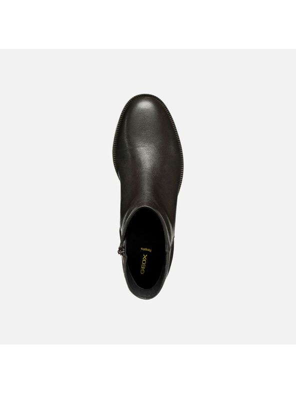 Geox Dunkelbraune Damen-Stiefeletten Geox Camexia