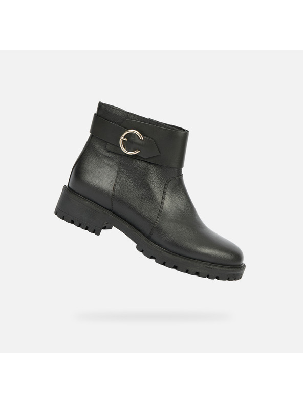 Geox Schwarze Damen-Stiefeletten Geox Hoara