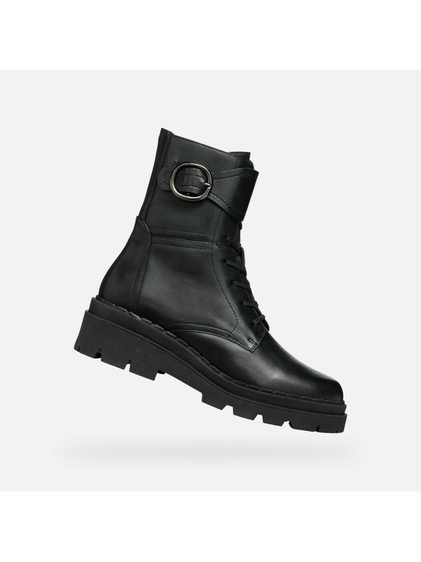 Geox Schwarz Damen Geox Felleny Stiefelette