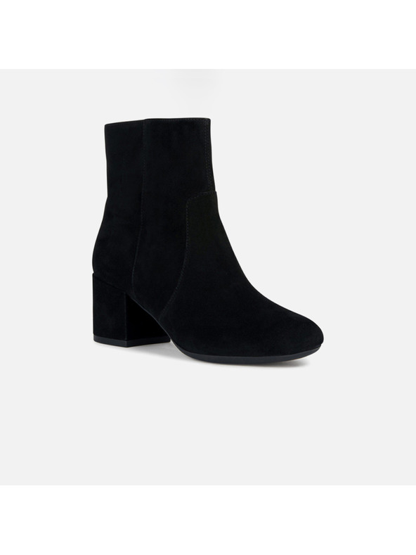 Geox Schwarze Damenstiefeletten Geox Eleana