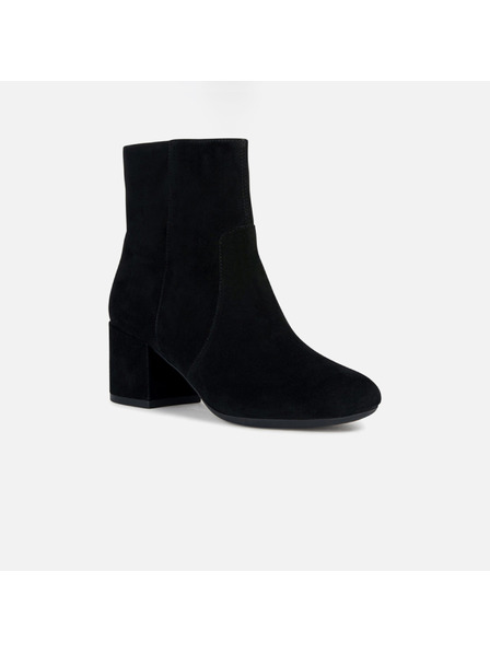 Geox Schwarze Damenstiefeletten Geox Eleana