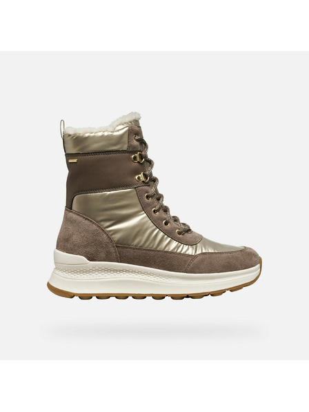 Geox Braune Damen-Stiefeletten Geox Spherica Actif X2