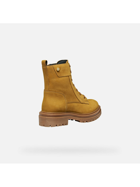Geox Gelbe Damen-Stiefeletten Geox Iridea