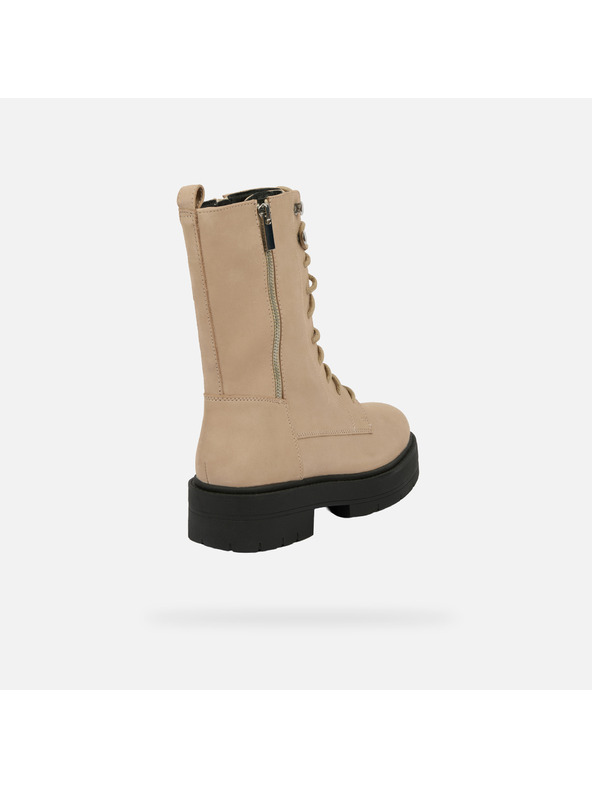 Geox Beige Damen-Stiefeletten Geox Spherica EC7