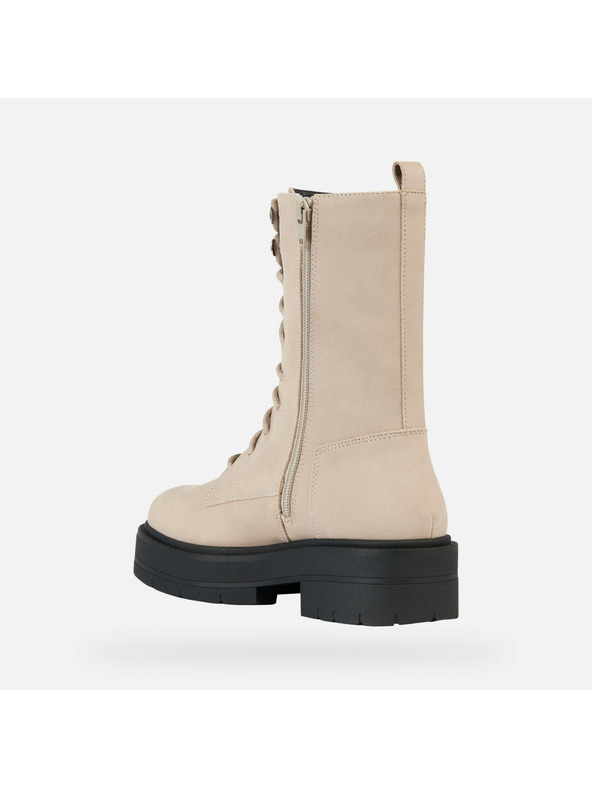 Geox Beige Damen-Stiefeletten Geox Spherica EC7