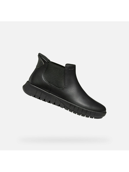 Geox Schwarze Damen-Stiefeletten Geox Flextride Plus