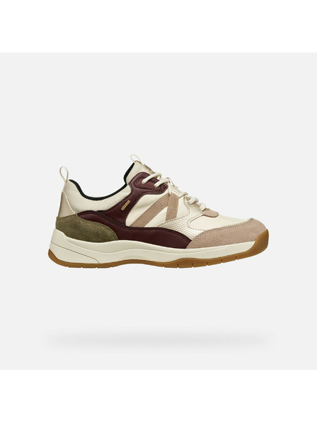 Geox Cremefarbene Damen-Sneakers Geox Berinike B ABX