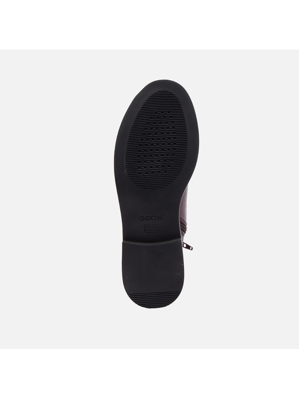 Geox Weinrote Damen-Ankle-Boots Geox Serilda