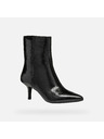 Geox Schwarze Damen-Ankle-Boots Geox Kleopy