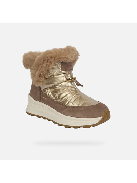 Geox Braune Damen-Stiefeletten Geox Spherica Actif X2
