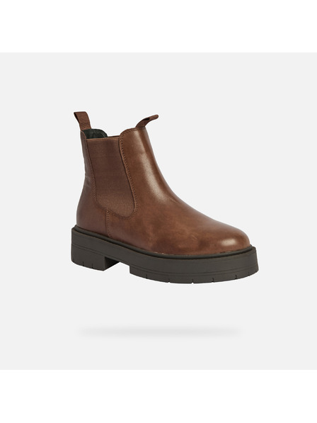 Geox Braune Damen-Stiefeletten Geox Spherica EC7