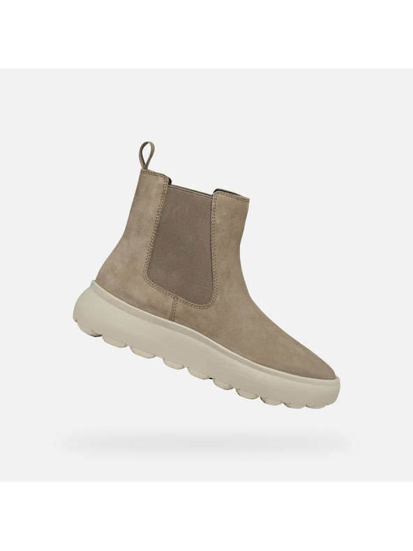 Geox Beige Damen Geox Spherica EC4.1 Stiefelette