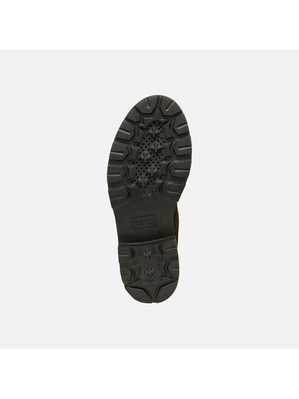 Geox Dunkelbraune Damen-Ankle-Boots Geox Norize