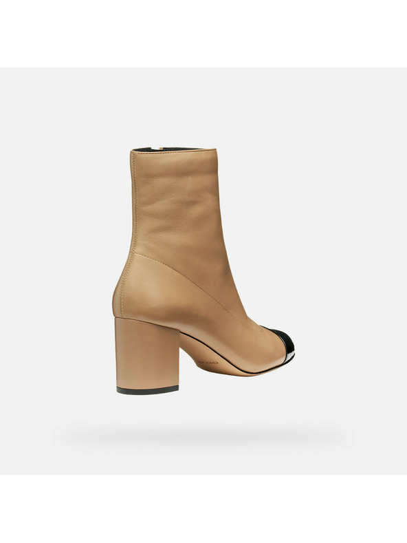 Geox Beige Damen-Ankle-Boots Geox Virnilisa 65