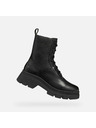 Geox Schwarze Damen-Ankle-Boots Geox Pluette