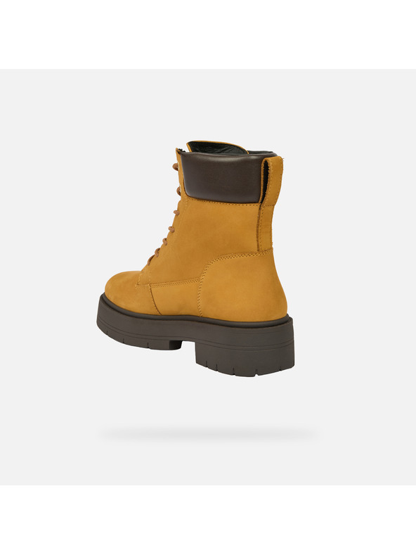 Geox Gelbe Damen-Ankle-Boots Geox Spherica EC7