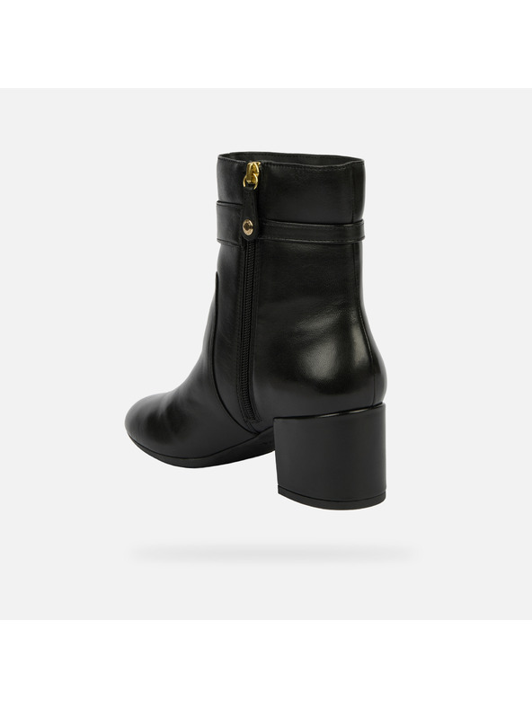 Geox Schwarze Damenstiefeletten Geox Eleana