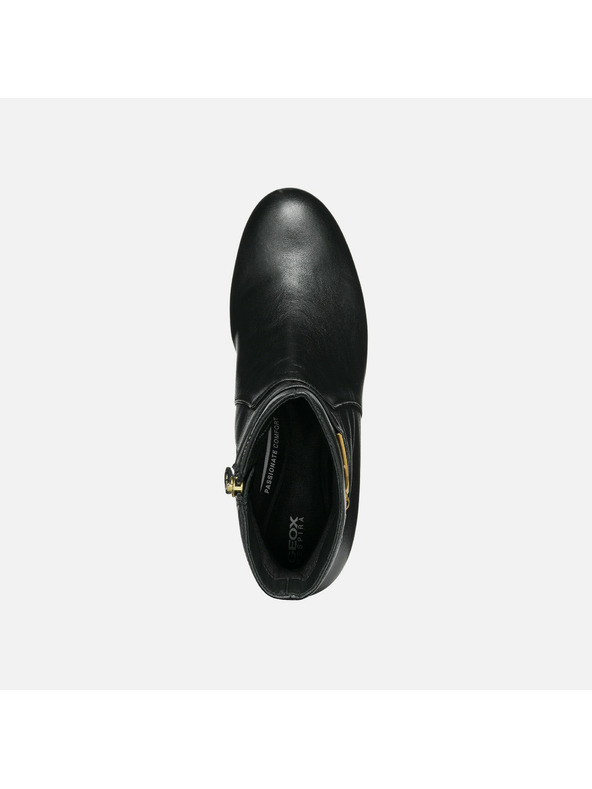 Geox Schwarze Damenstiefeletten Geox Eleana