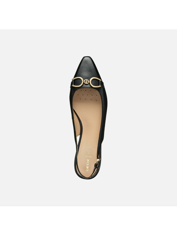 Geox Schwarze Damen Ballerinas Geox Giselda 15