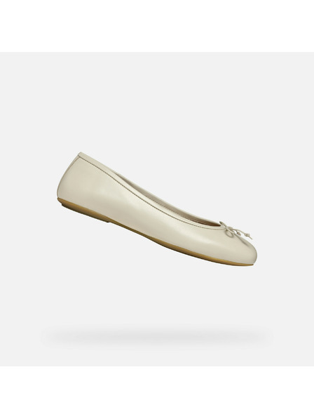 Geox Cremefarbene Damenballerinas Geox Palmaria