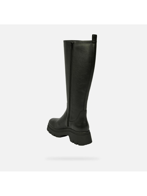 Geox Schwarze Damenstiefeletten Geox Pluette