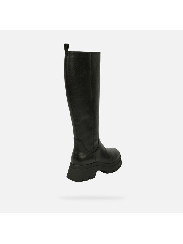Geox Schwarze Damenstiefeletten Geox Pluette
