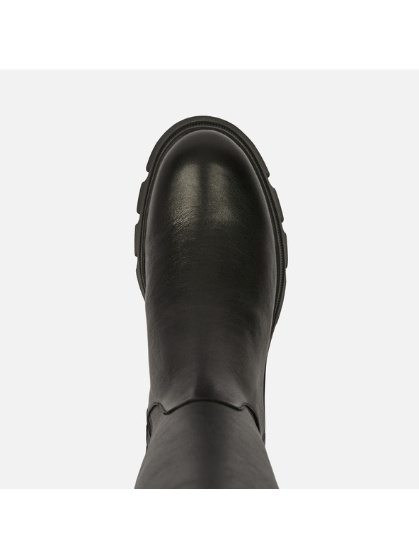 Geox Schwarze Damenstiefeletten Geox Pluette