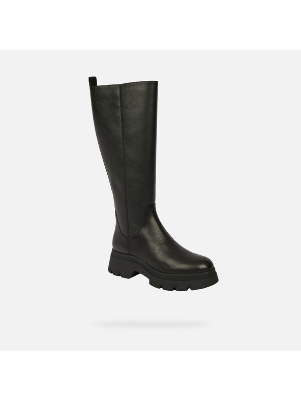 Geox Schwarze Damenstiefeletten Geox Pluette