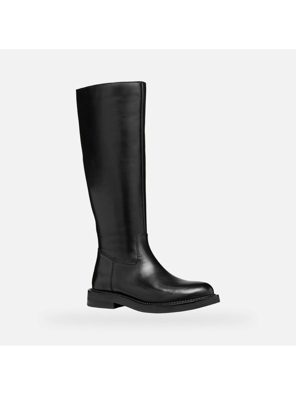Geox Schwarze Damenstiefeletten Geox Serilda