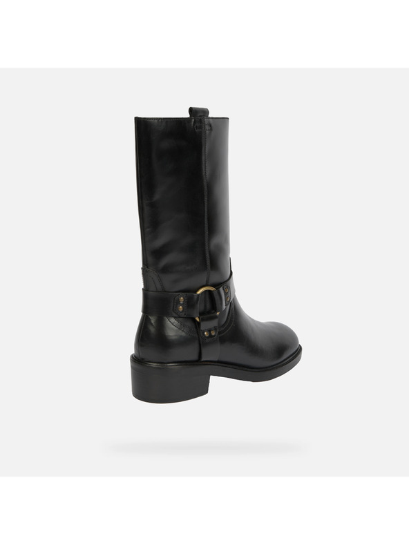 Geox Schwarze Damenstiefeletten Geox Nalvia