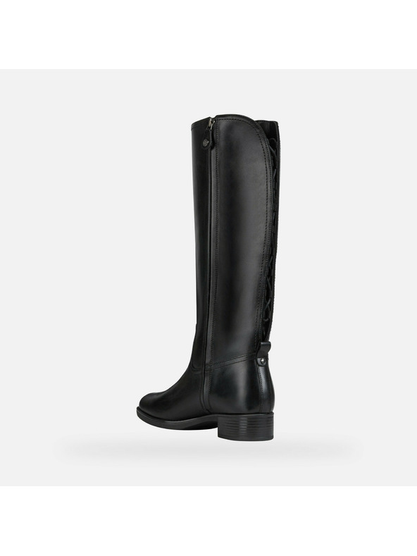 Geox Schwarze Damenstiefel Geox Felicity