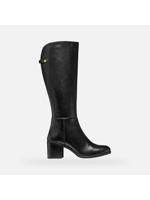 Geox Schwarze Damenstiefeletten Geox New Asheel