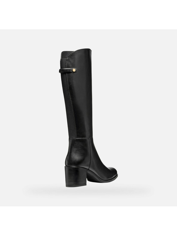 Geox Schwarze Damenstiefeletten Geox New Asheel