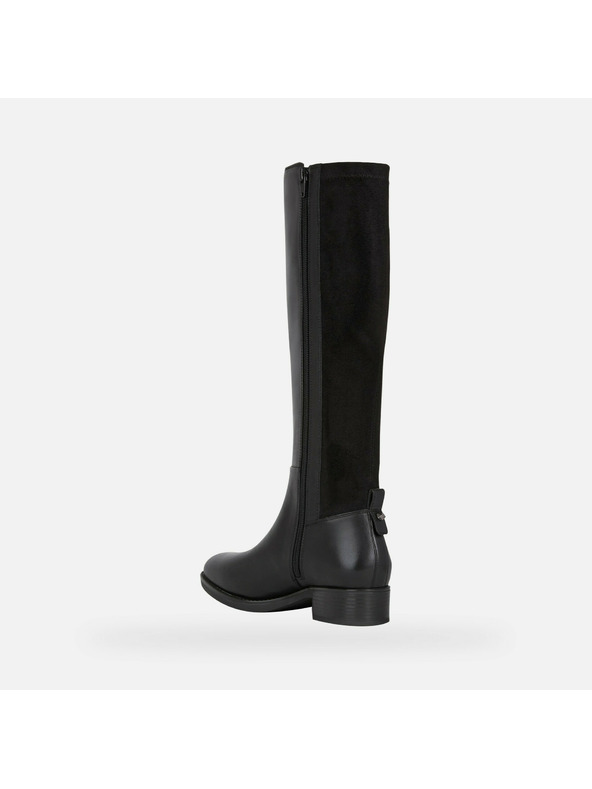 Geox Schwarze Damenstiefel Geox Felicity