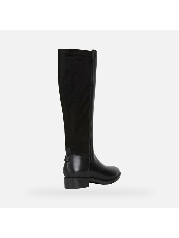 Geox Schwarze Damenstiefel Geox Felicity
