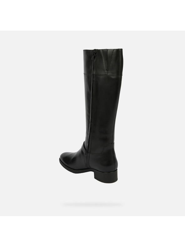 Geox Schwarze Damenstiefel Geox Felicity