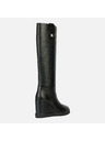 Geox Schwarze Damenstiefeletten Geox Wedge