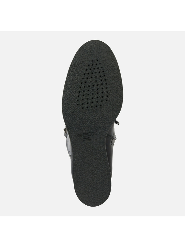 Geox Schwarze Damenstiefeletten Geox Wedge