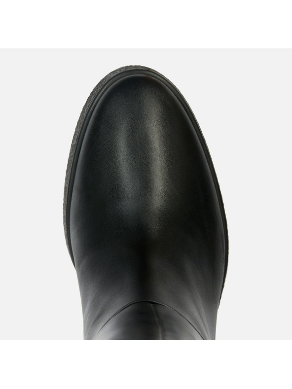 Geox Schwarze Damenstiefeletten Geox Wedge