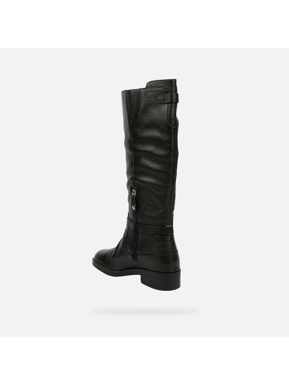 Geox Schwarze Damenstiefeletten Geox Larysse