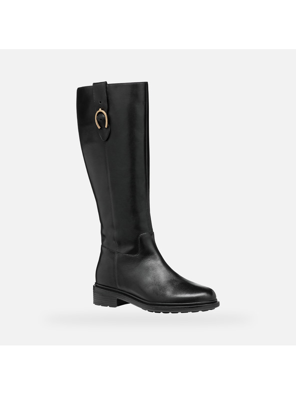 Geox Schwarz Damen Geox Walk Pleasure Stiefel