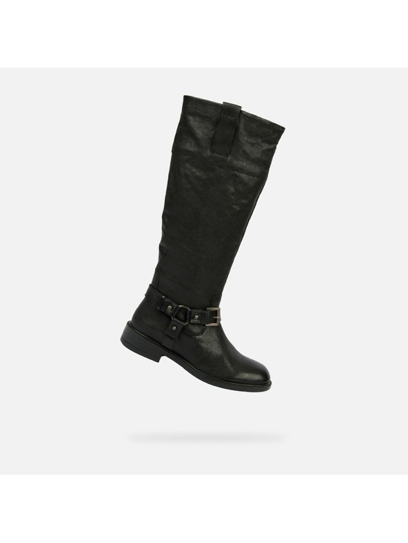 Geox Schwarze Damenstiefeletten Geox Catria